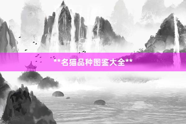 **名猫品种图鉴大全**